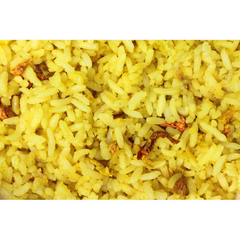 57 Nasi Goreng , Curry gelb - scharf