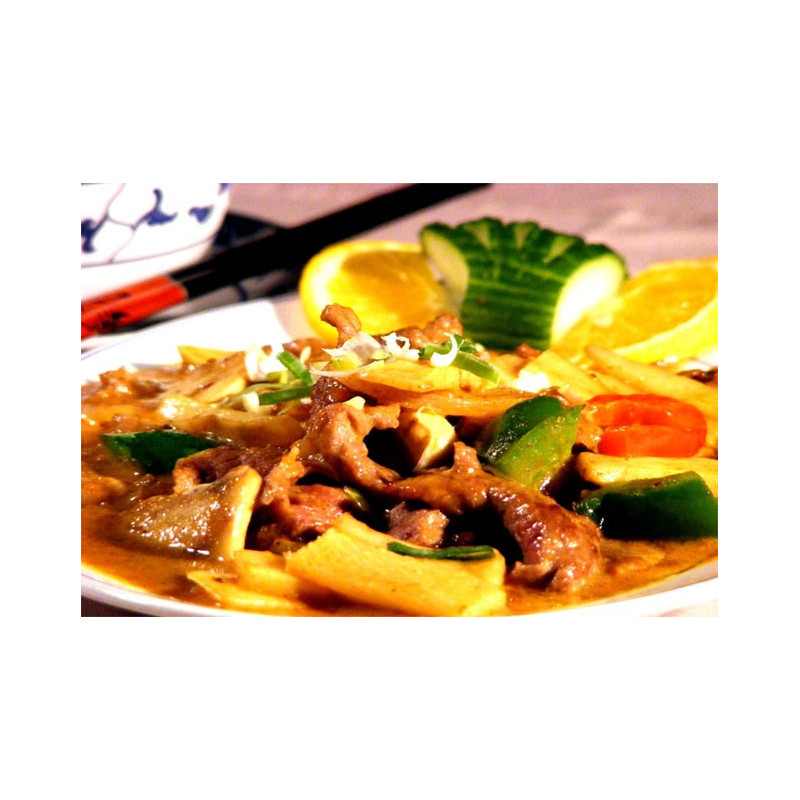 78 Rindfleisch Curry gelb - scharf